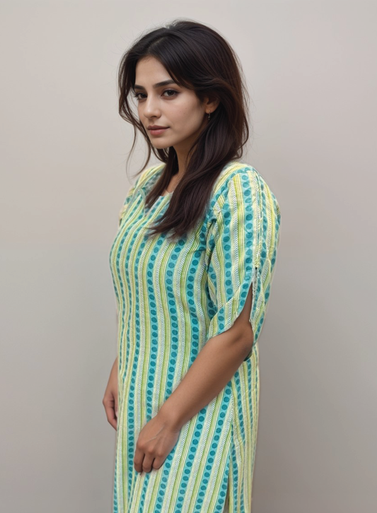 Polka Dots Kurti